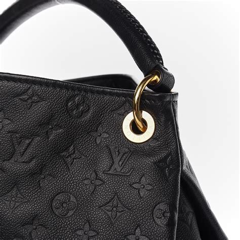 louis vuitton artsy mm empreinte black